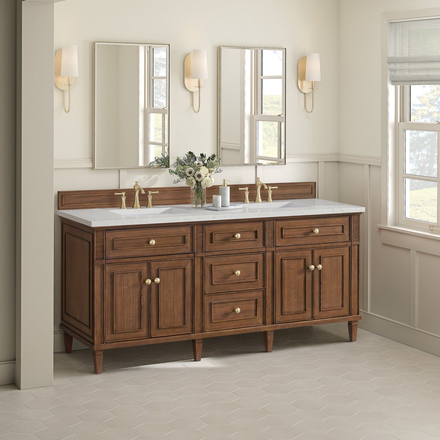 James Martin 72" Lorelai Double Vanity