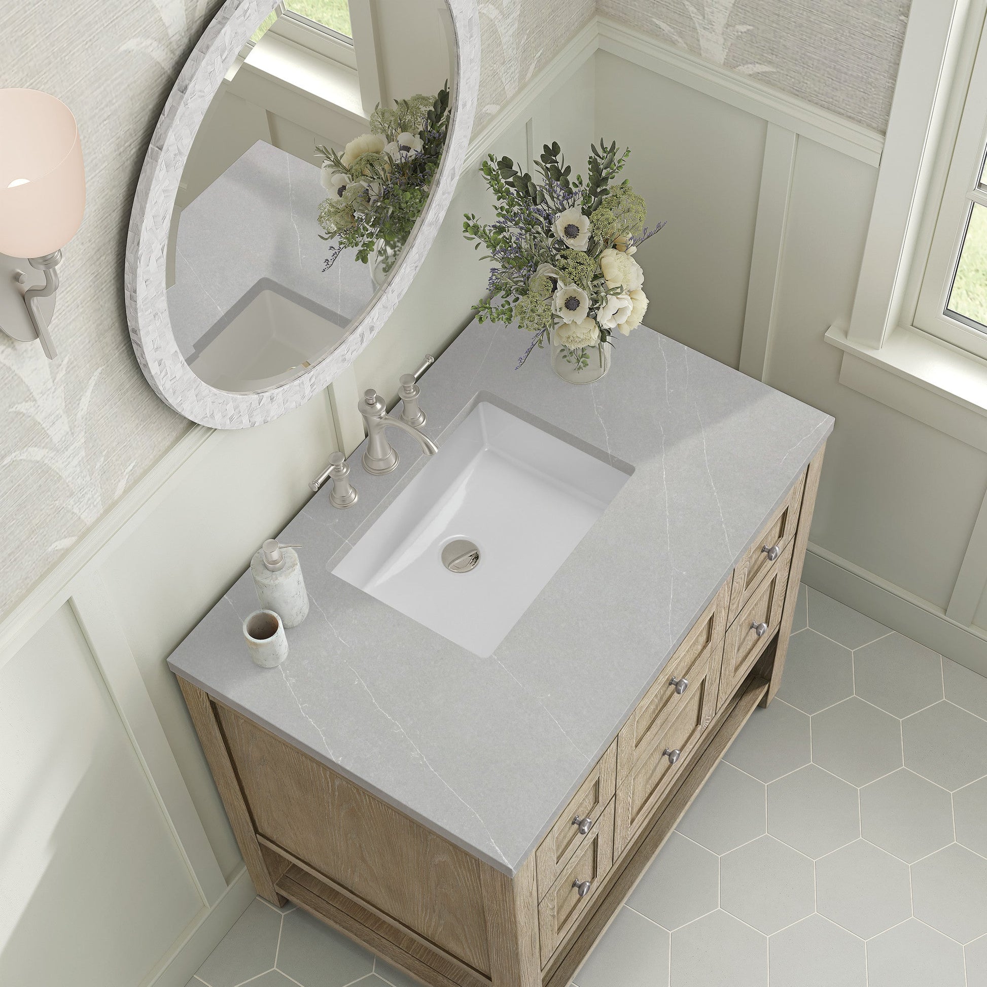 James Martin 36" Breckenridge Single Vanity - Luxe Bathroom Vanities