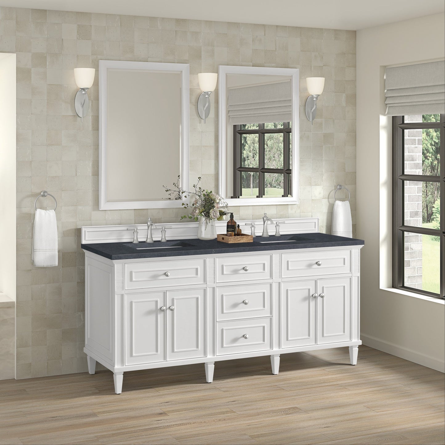 James Martin 72" Lorelai Double Vanity