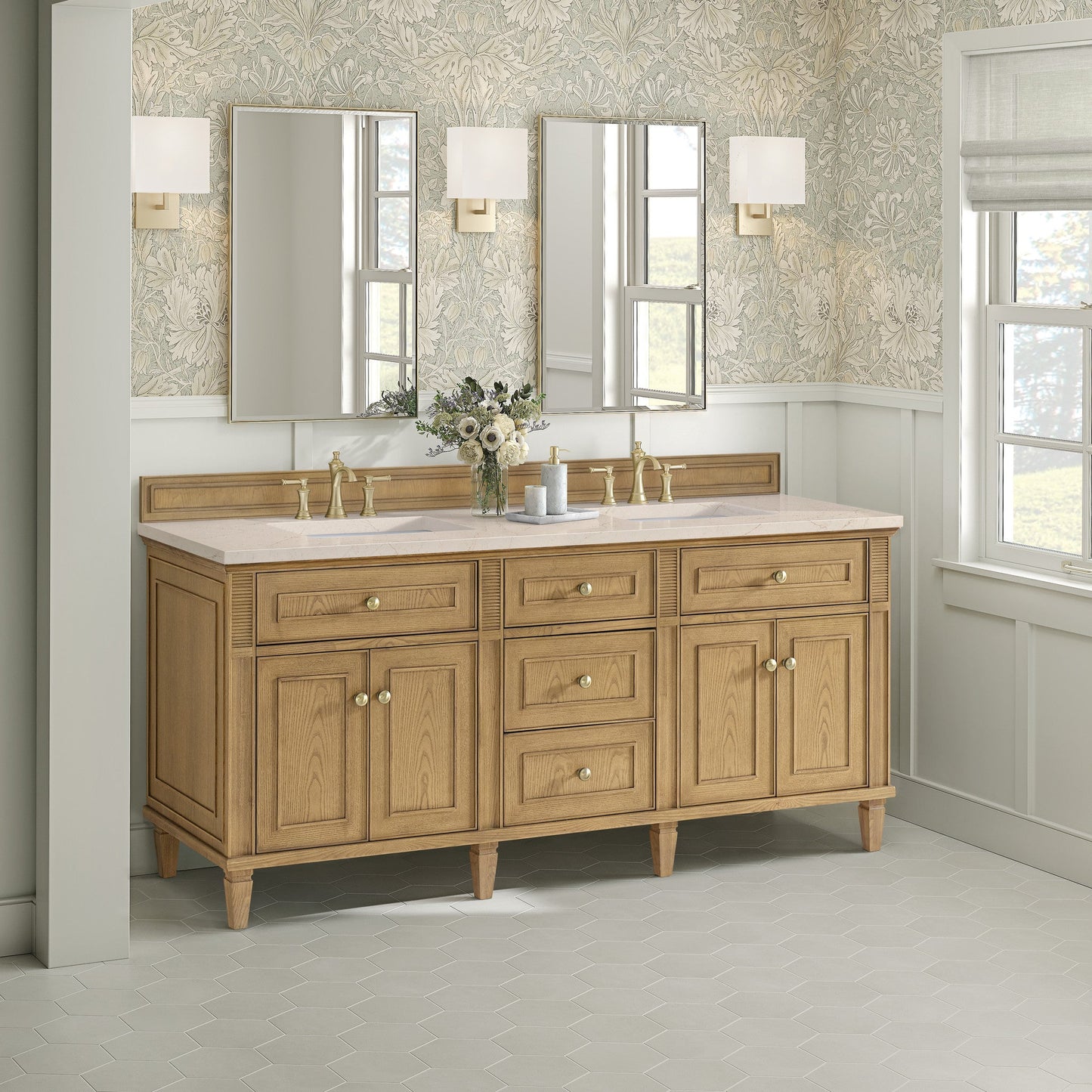 James Martin 72" Lorelai Double Vanity
