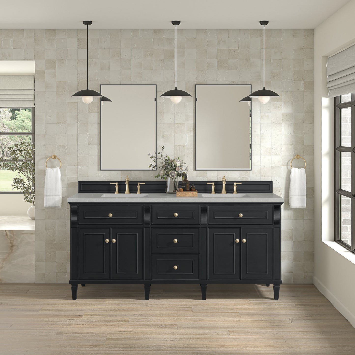 James Martin 72" Lorelai Double Vanity