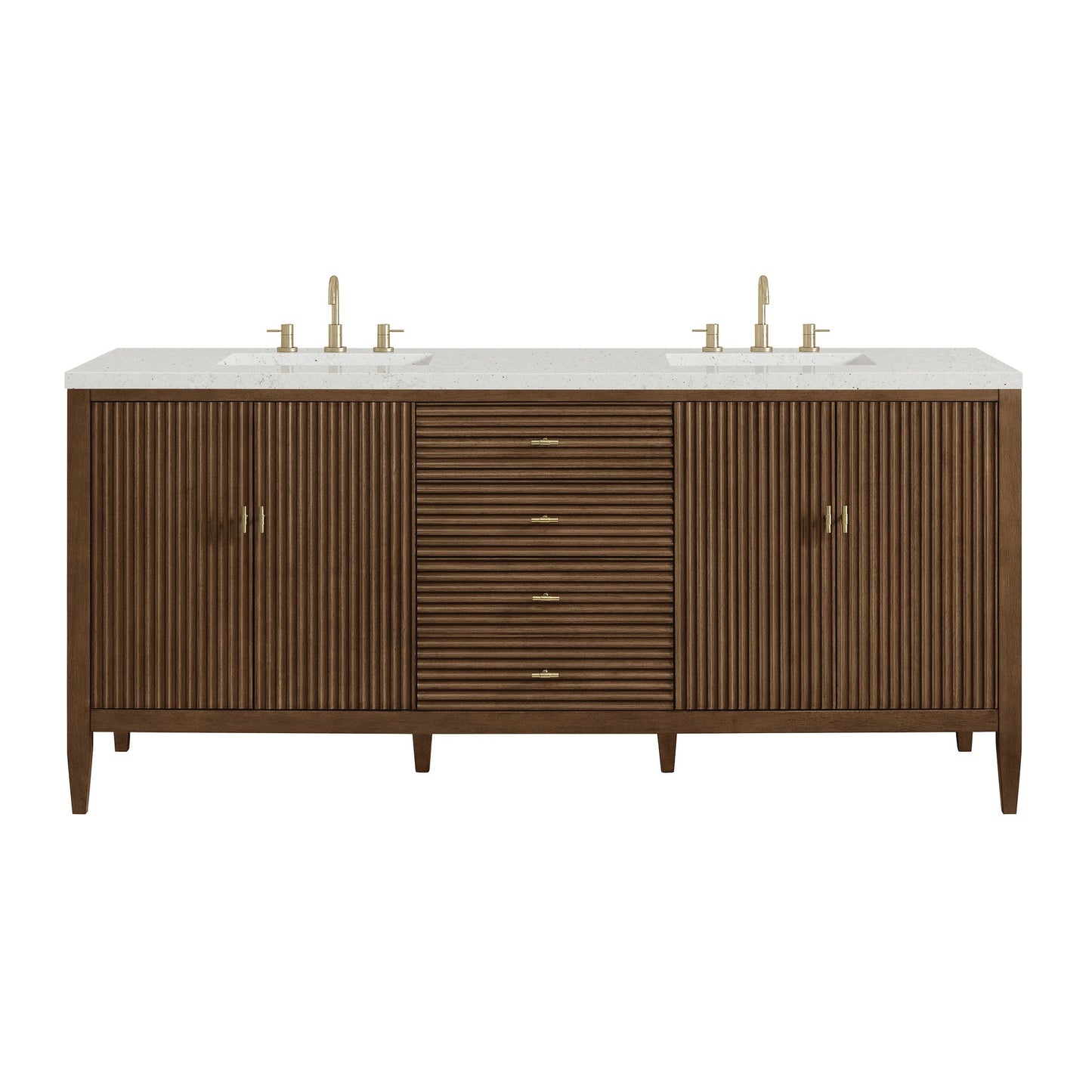 James Martin 72" Myrrin Double Vanity - Luxe Bathroom Vanities