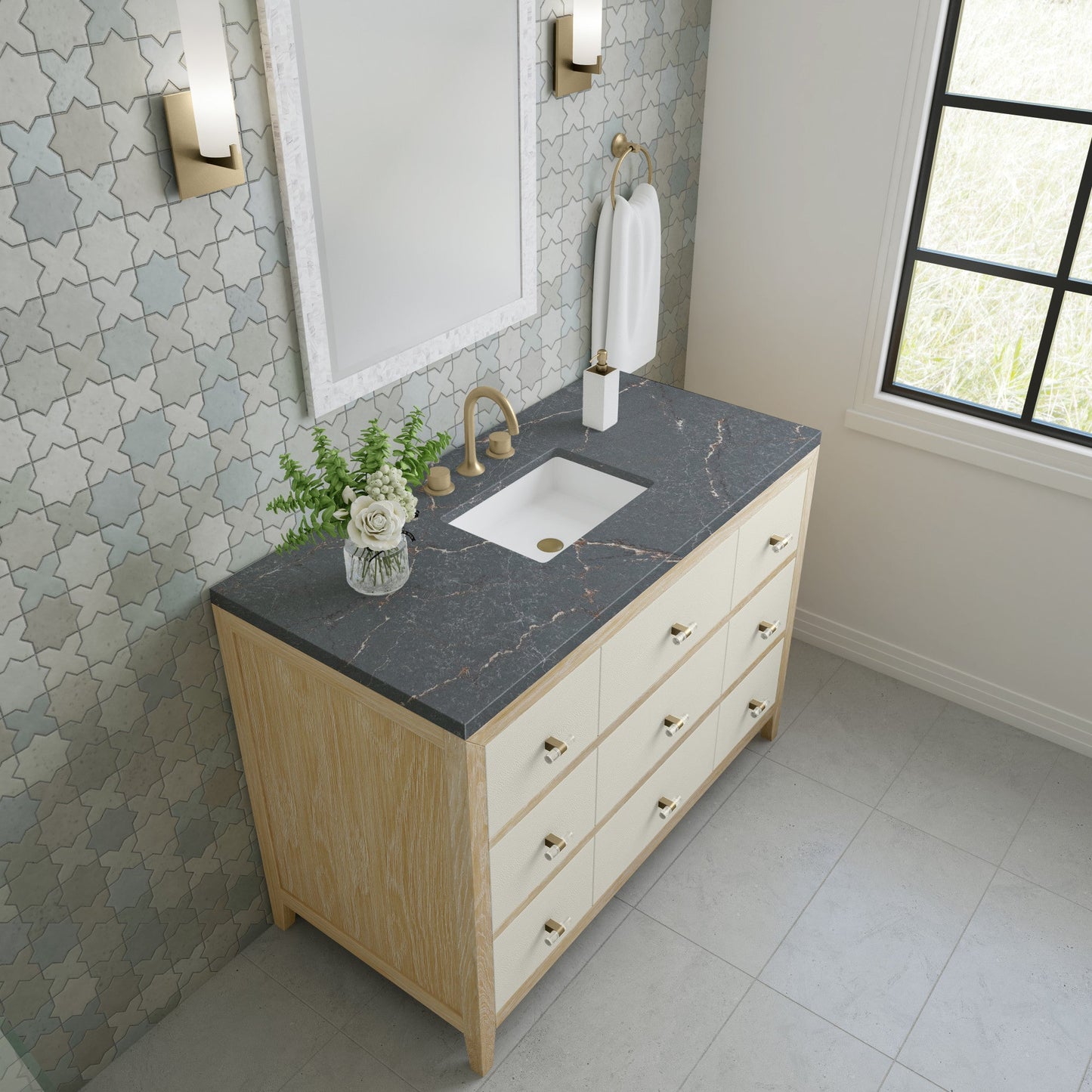 James Martin 48" Celeste Single Vanity - Luxe Bathroom Vanities