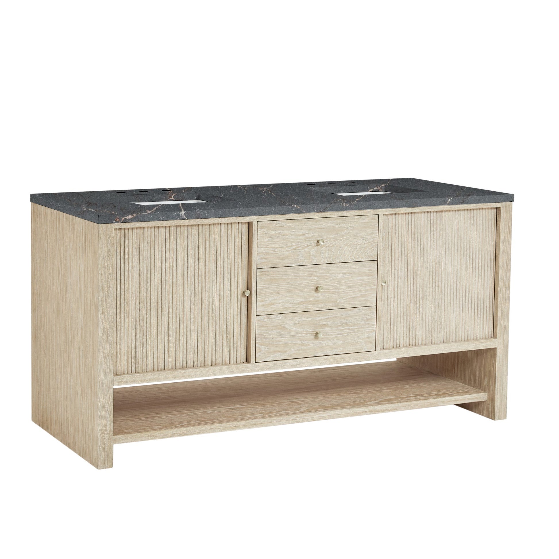 James Martin 72" Marigot Double Vanity - Luxe Bathroom Vanities