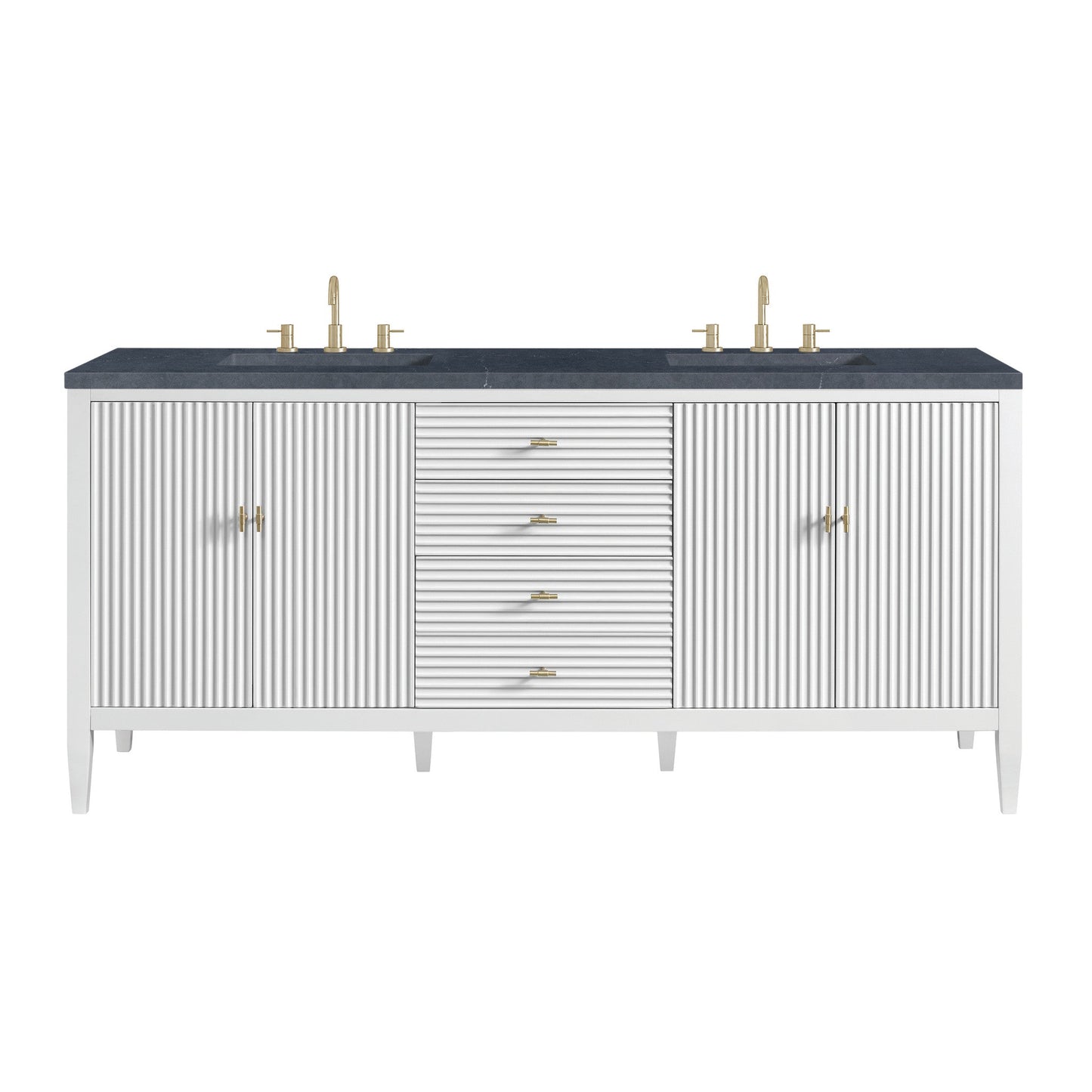 James Martin 72" Myrrin Double Vanity - Luxe Bathroom Vanities