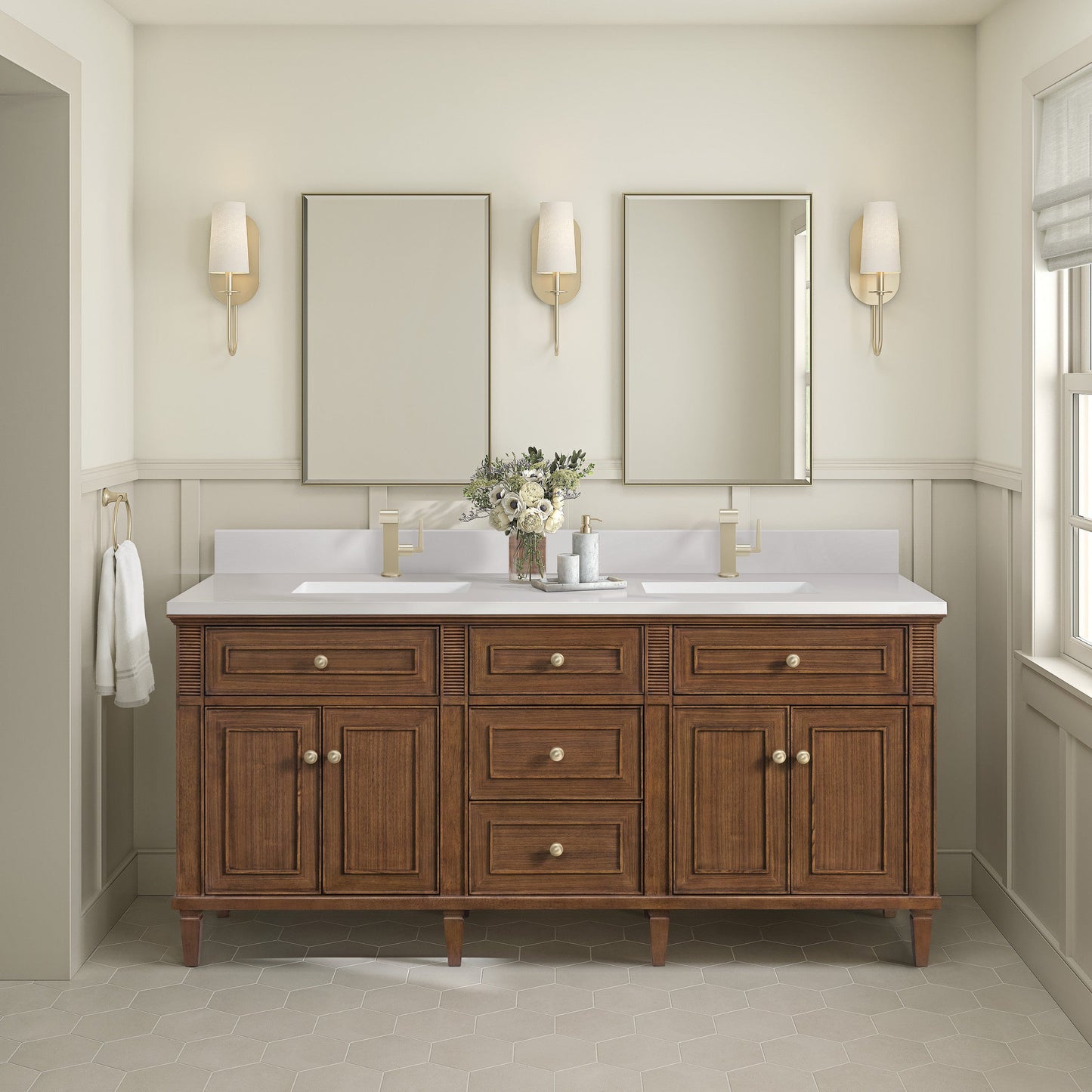 James Martin 72" Lorelai Double Vanity