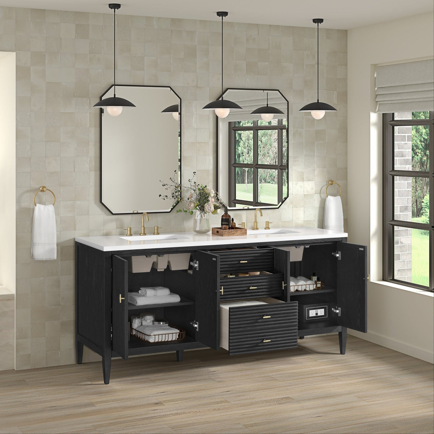 James Martin 72" Myrrin Double Vanity