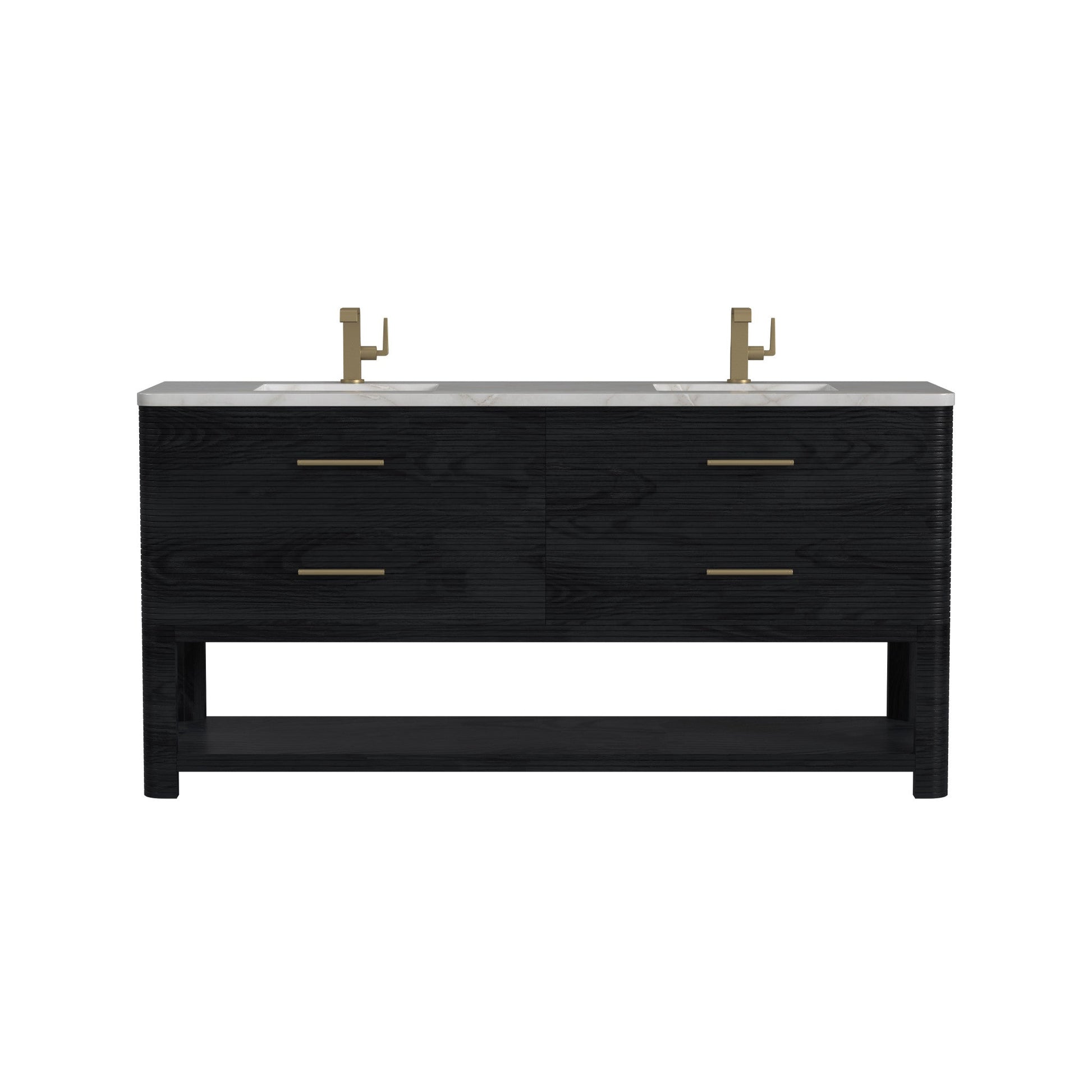 James Martin 72" Lucian Double Vanity - Luxe Bathroom Vanities