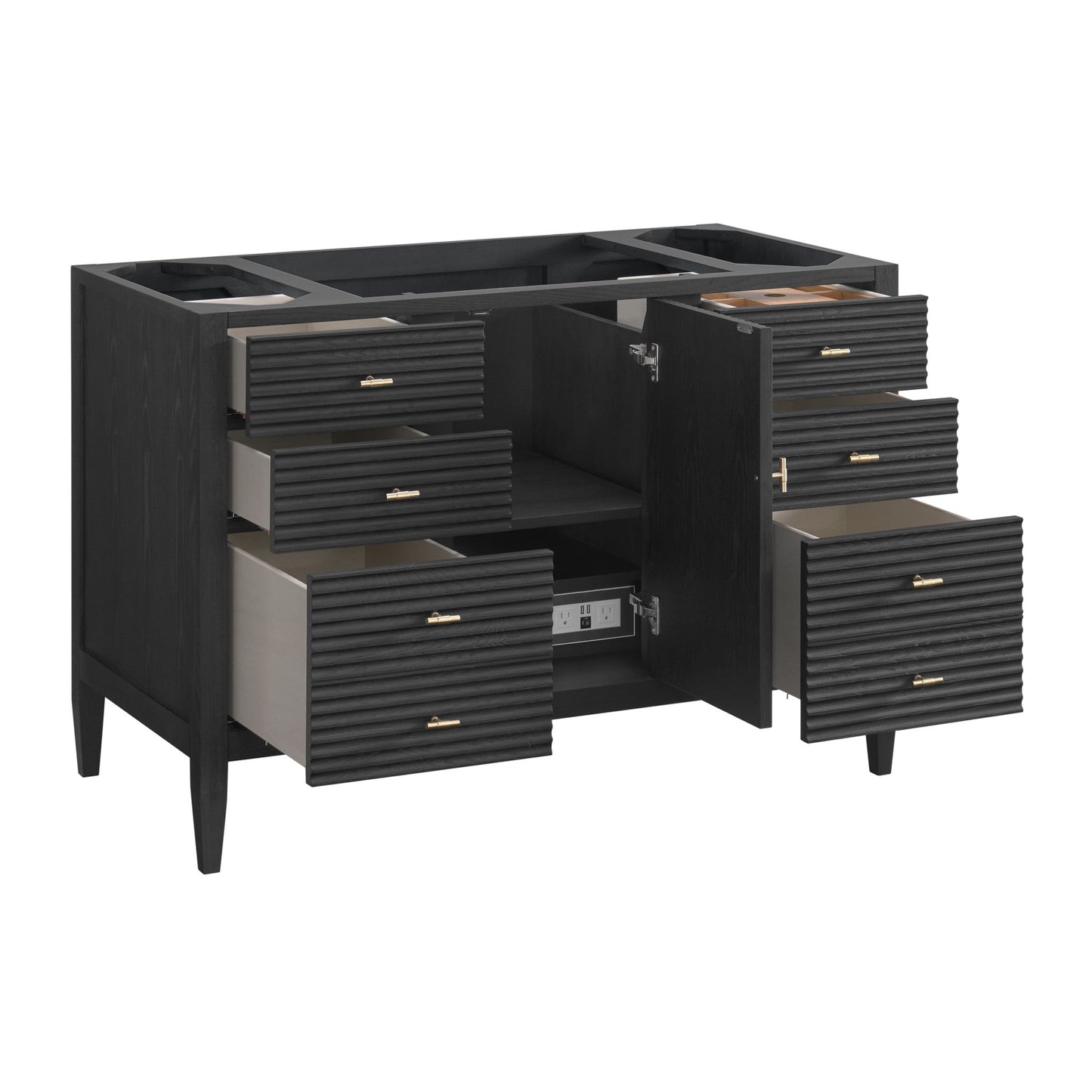 James Martin 48" Myrrin Vanity, W/ 3CM Top
