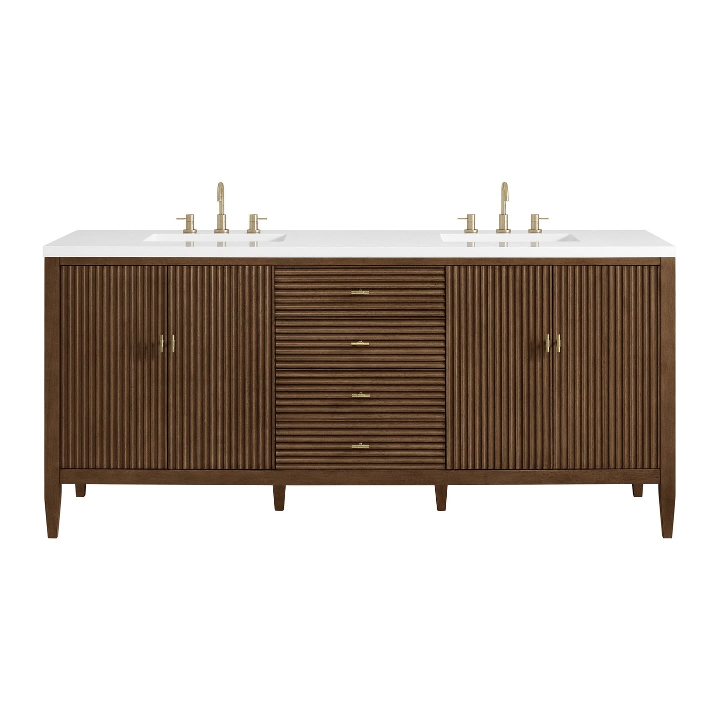 James Martin 72" Myrrin Double Vanity - Luxe Bathroom Vanities