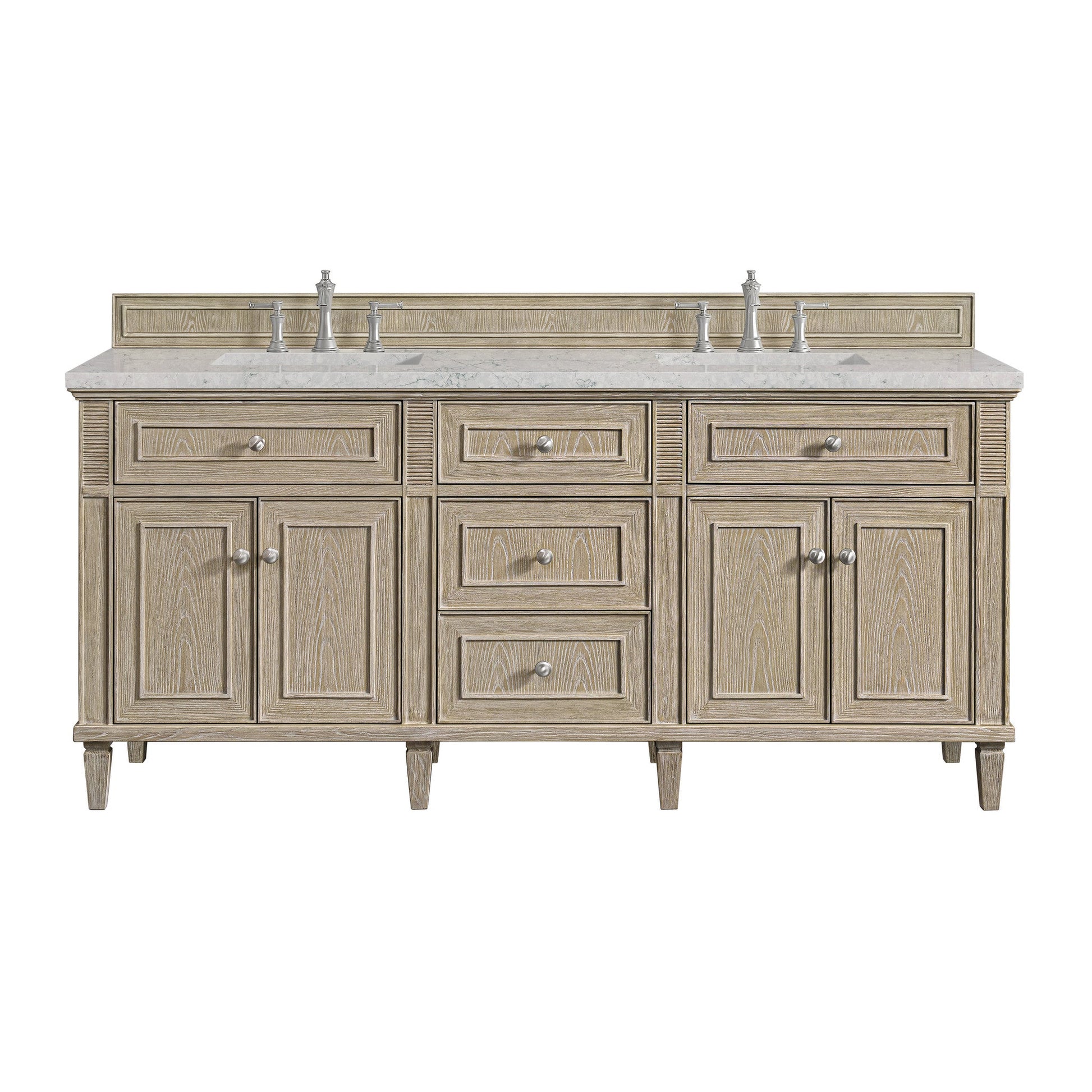 James Martin 72" Lorelai Double Vanity - Luxe Bathroom Vanities