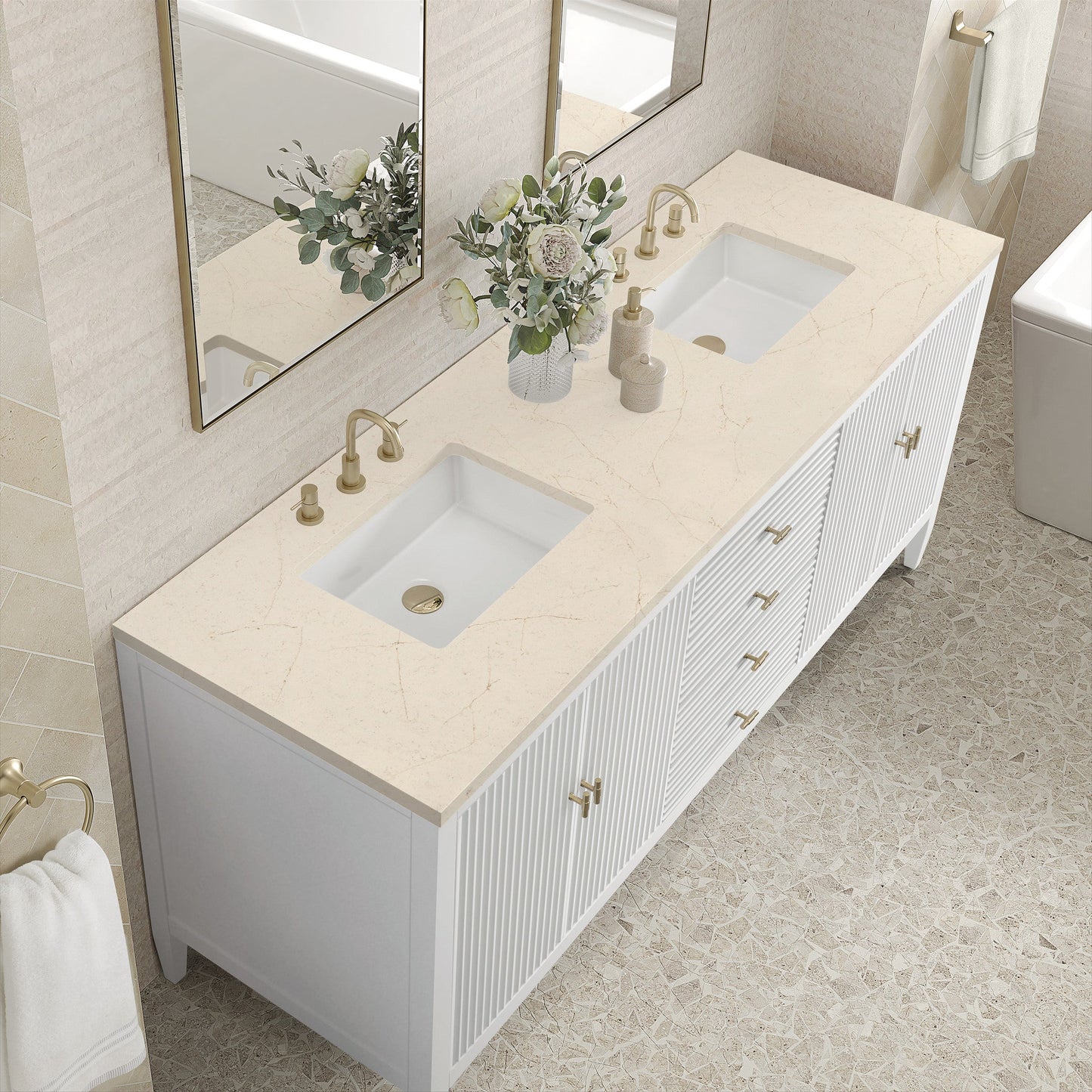 James Martin 72" Myrrin Double Vanity