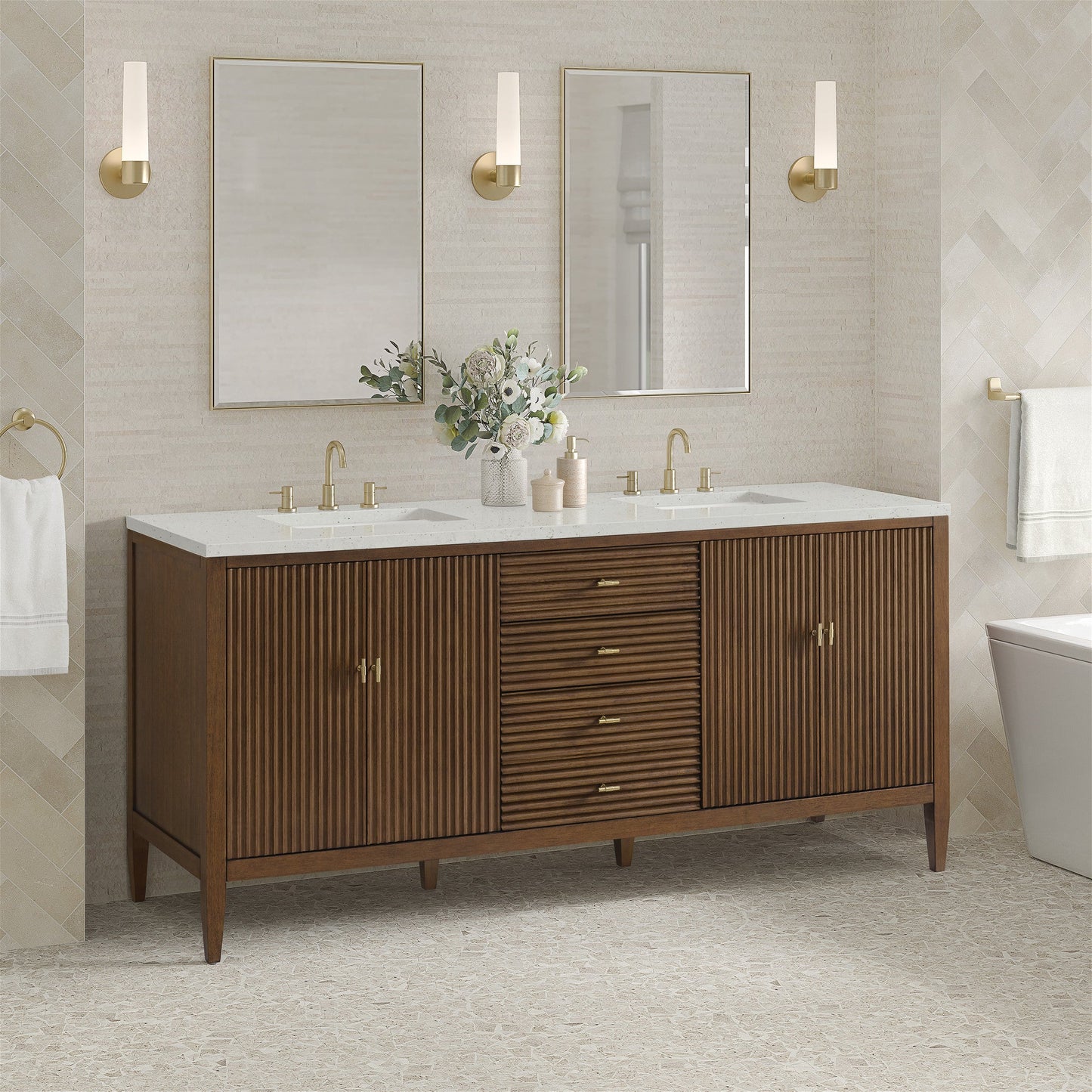 James Martin 72" Myrrin Double Vanity