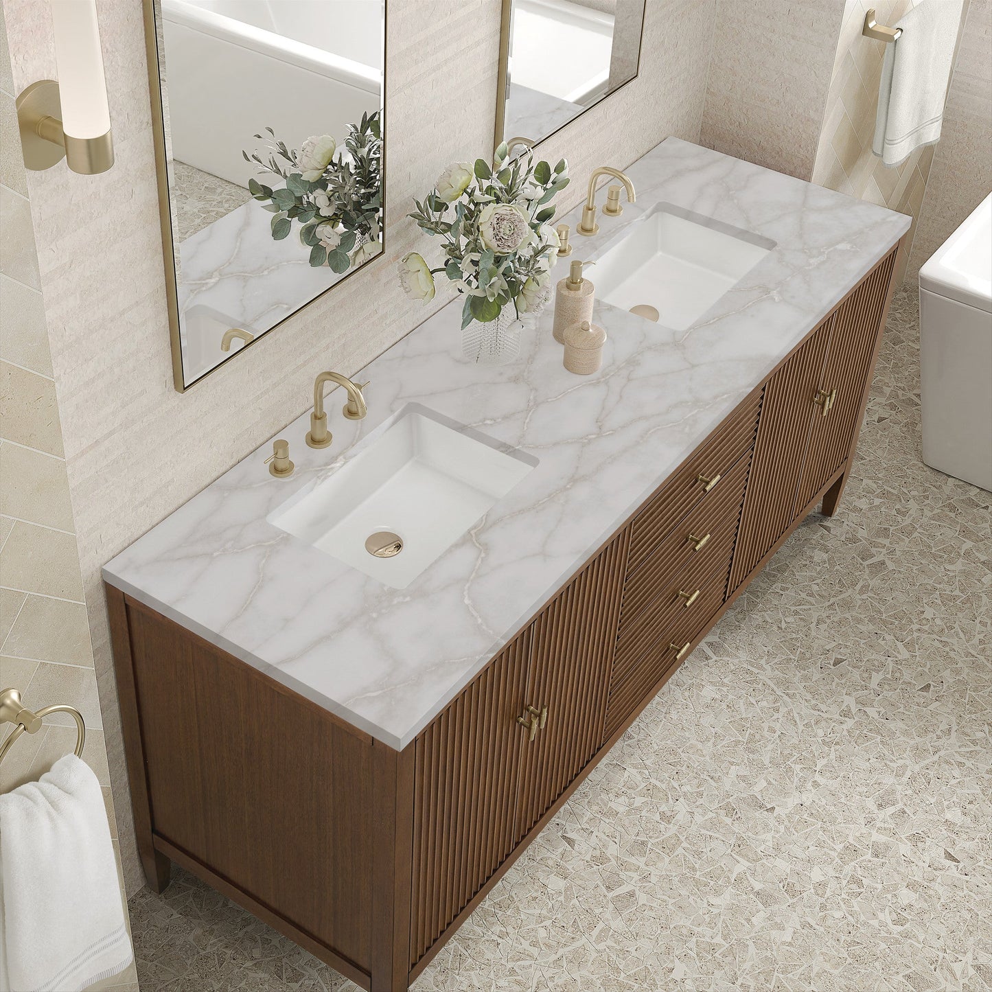 James Martin 72" Myrrin Double Vanity