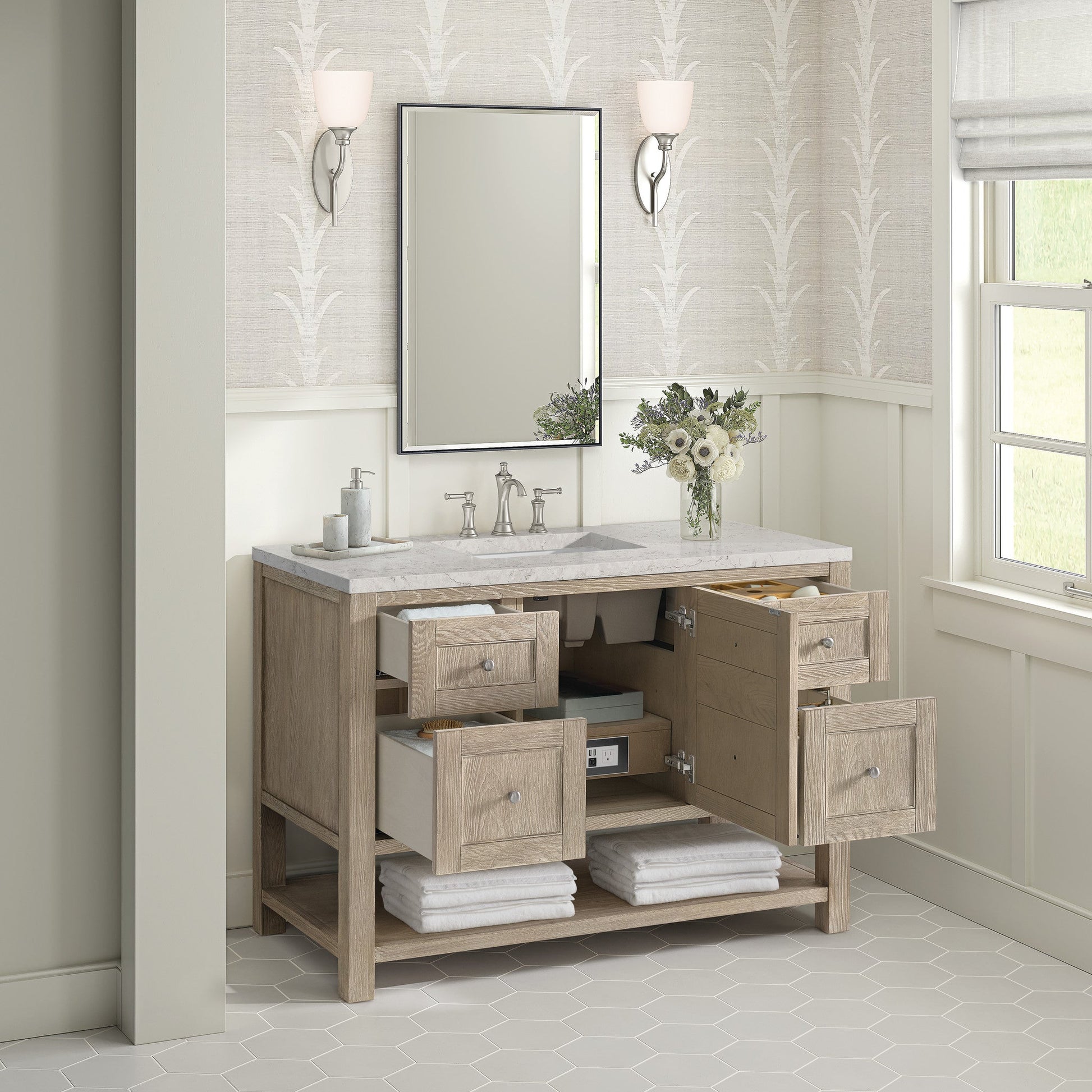 James Martin 48" Breckenridge Single Vanity - Luxe Bathroom Vanities